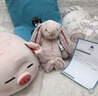 Jellycat害羞乳白色邦尼兔动物毛绒玩偶安抚玩偶娃娃送礼生日礼物 花布胭脂粉色邦尼兔（彻蕊） Medium 实拍图