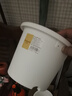 爱丽思花盆塑料圆形树脂多肉花盆种花种菜盆绿萝爱丽丝 白色口径20.3cm 实拍图