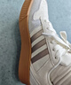 adidas ENTRAP美式校园风运动少年感复古篮球风板鞋男女阿迪达斯 汉玉白/岩层橄榄绿/银灰绿   41 实拍图