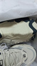 斐乐（FILA）官方男鞋老爹鞋运动鞋猫爪鞋5代复古休闲鞋 银绿色/高调灰-SH 40 实拍图