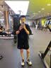 李宁短裤夏季男运动速干跑步马拉松紧身内衬2026新款沙滩裤五分假两件 实拍图