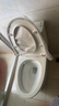 九牧（JOMOO） 马桶 卫浴节水防臭小户型坐便器 缓降快拆盖板劲冲抗菌马桶 【无棱大冲力】11396-400坑 实拍图