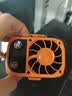 100w+热销/TOP】挂腰空调风扇冷风随身便携式夹腰间夏天户外工地高温降温神器小型小风扇制冷电风扇 军绿色 12000毫安【冰镇冷风 | 澎湃大风力】 实拍图