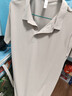 凡客诚品（VANCL）男士POLO衫夏季新款轻商务休闲短袖凉感防晒冰丝无痕T恤 中灰 L 实拍图