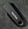 闪迪（SanDisk）128GB USB3.2 U盘 CZ550黑色 读速100MB/s 安全加密 数据恢复 学习办公电脑车载 高速大容量优盘 实拍图