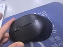 罗技（Logitech）M330 静音鼠标 无线鼠标 办公鼠标 右手鼠标 带无线微型接收器 黑色 实拍图