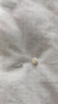 黛米S925银极简系列8-9mm无核淡水珍珠耳钉生日礼物送女友爱人 实拍图