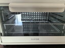 苏泊尔（SUPOR）【价保618】家用多功能电烤箱 定时控温 10L升级M型加热管二层烤位烤箱  奶油白 OJ10A806 实拍图