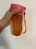 特百惠（Tupperware）茶韵500ml塑料杯男女士学生运动水杯子大容量泡茶杯 火烈红 实拍图