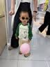 小羊沃利woollykids小羊沃利澳洲真皮男女童包头学步鞋防滑魔术贴宝宝凉鞋 沙漠黄 22 码 内长14.5cm适合脚长13.6-14.0cm 实拍图