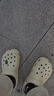 CROCS卡骆驰檀健次同款经典洞洞鞋男鞋一脚蹬女鞋沙滩鞋拖鞋|10001 骨白色-2Y2(含智必星) 39 (240mm) 实拍图