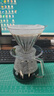 泰摩 冰瞳手冲咖啡滤杯 V60通用咖啡过滤器 滴滤咖啡过滤杯 标准版02号透明滤杯+分享壶600ml 实拍图