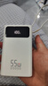 京东京造55W充电宝小巧轻薄自带线20000mAh3c认证可上飞机京东自营移动电源小巧适用苹果17华为小米笔记本 实拍图