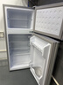 志高电冰箱双门家用节能冰箱出租屋冷藏冷冻环保迷你冰箱办公室公寓租房宿舍低噪电冰箱 【配置升级102L加厚款】银色一级能效S192 实拍图