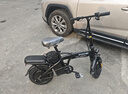 普莱德新国标折叠电动自行车 超长续航电动车 铝合金代驾车 锂电池助力男女通用成人电瓶车 代步电单车 避震顶配-22减震-进口级电芯-纯电约32km 实拍图