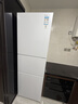 松下（Panasonic）Xtra300升家用小型冰箱三开门超薄自动制冰一级能效风冷无霜NR-XC30GEB-W【国家补贴】 实拍图