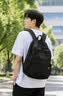 JEEP双肩包男大容量休闲背包女高中大学生书包轻便通勤电脑包旅行包 黑色【35L大容量+多隔层】 实拍图
