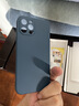 品胜 适用苹果12pro max手机壳iphone12pro max柔性液态保护套全包防摔软壳直边手机壳 蓝色 实拍图