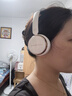 勒姆森耳机头戴式无线蓝牙耳机主动深度降噪超长续航低延迟高音质高颜值app智联复古时尚美拉德穿搭耳机 月光白 APP智联+38dB深度降噪+高颜值百搭单品 实拍图