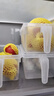百易特冰箱收纳盒食品级保鲜盒厨房蔬菜饺子整理神器冷冻专用鸡蛋储物盒 冰箱收纳盒【8个装】 实拍图