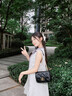 CinvaiKrose官方店小c&k包包女包2026新款斜挎包菱格链条包女生日礼物送女友 黑色Black【小号】送女友老婆女生走心 实拍图