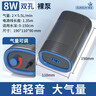 森森（SUNSUN）鱼缸氧气泵养鱼打氧机小型YQT-120 8w双孔气石套餐 实拍图