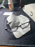 蔡司（ZEISS）镜片可选近视眼镜男超轻钛架黑框变色防蓝光辐射平光镜女可配度数 黑框-0度防蓝光平光镜（CAPONI镜框） 实拍图