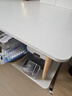逸朗德（YILANGDE）简易床头柜小型卧室现代简约迷你床边柜收纳架储物柜子置物床头桌  象牙白色双层60*40*53CM 实拍图