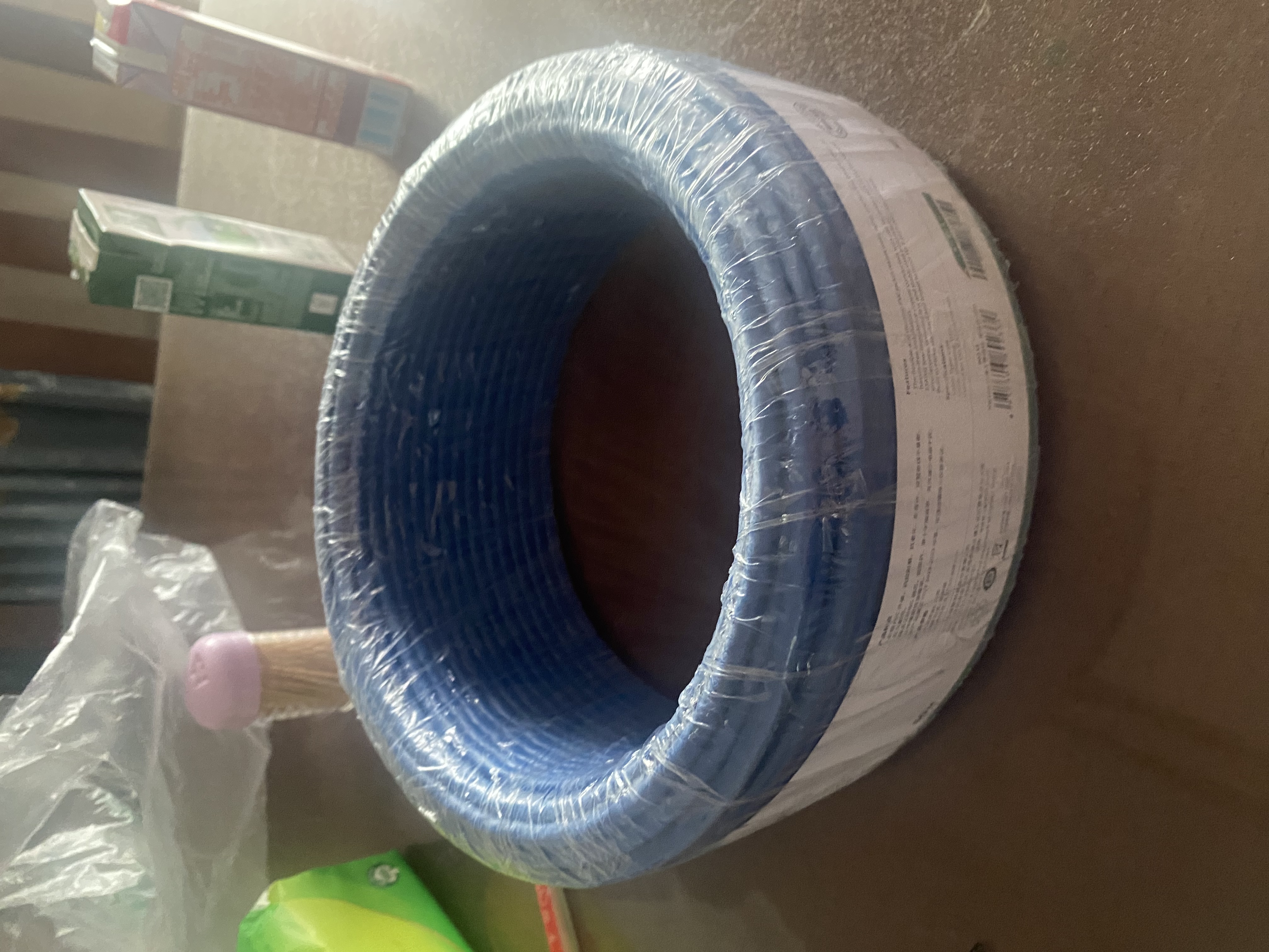 绿联六类网线千兆【0.57±0.008mm纯铜芯】CAT6类非屏蔽双绞线 家装网线POE监控装修布线工程箱线 50米 实拍图