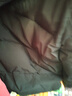 保姆鹅  【风墙】儿童羽绒服宝宝中长款护脸加厚外套保暖童装[NG2664] 炭黑 150 实拍图