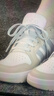 adidas ENTRAP美式校园风运动少年感复古篮球风板鞋男女阿迪达斯 白色/浅蓝/灰色   38.5 实拍图