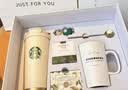 星巴克（Starbucks）杯子节日礼物不锈钢保温杯情侣对杯礼盒咖啡杯水杯伴手礼教师礼物 白金传承白礼盒 晒单实拍图