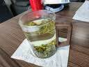 宅轻松 泡茶杯高硼硅玻璃茶杯木柄带把水杯男女士耐高温家用办公室茶杯 实拍图