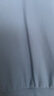 优衣库AIRism高弹力防紫外线拉链连帽开衫女装实测UPF100+483281 66 蓝色 2XL 实拍图