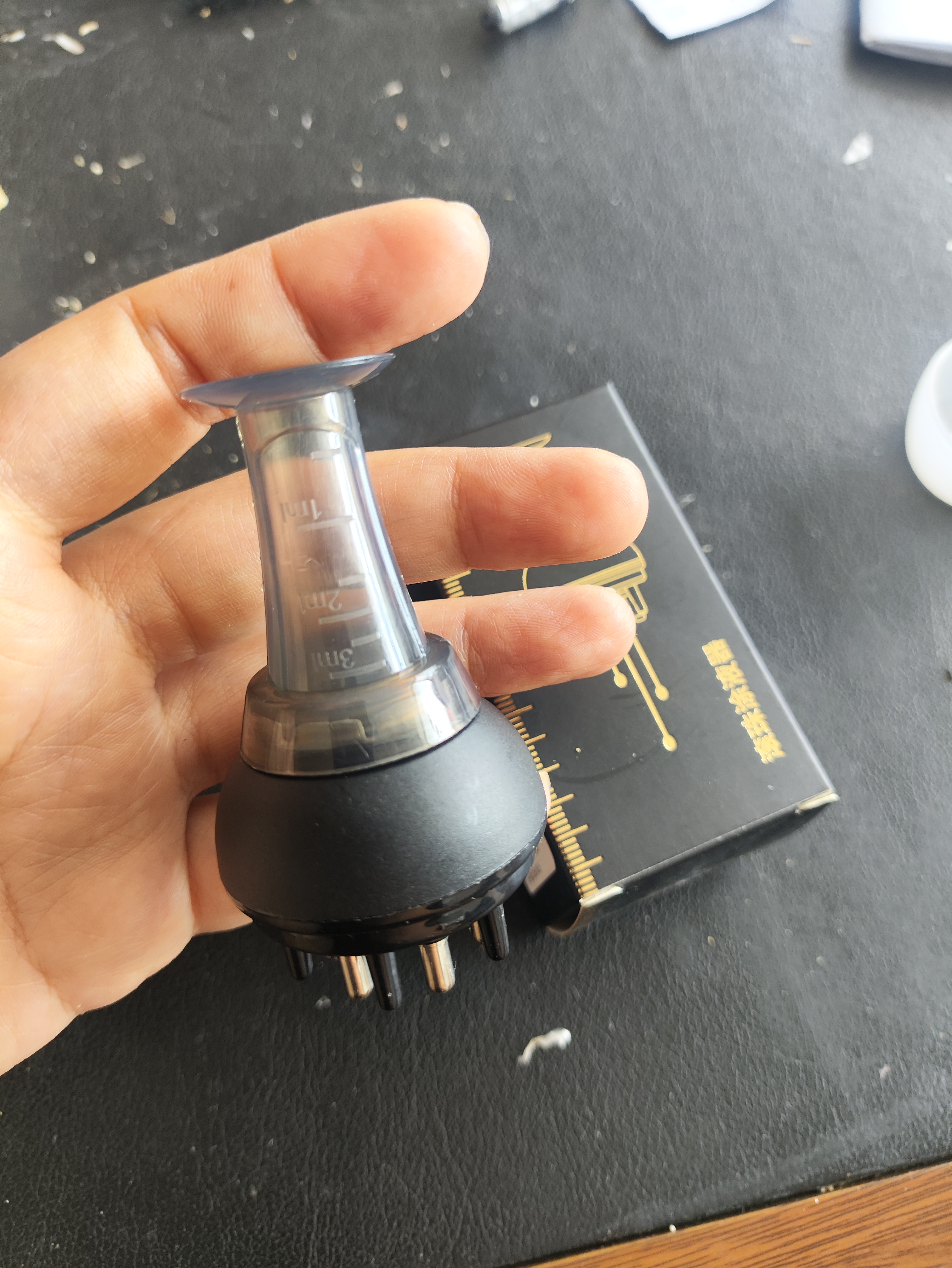 KOOGIS米诺地尔上药器头皮上药器非泡沫剂滚珠按摩涂抹上药精华液导入梳 实拍图