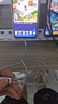能适三合一数据线100W/66W超级快充一拖三充电线器6A三头适用苹果Type-c华为小米安卓手机多头usb车载 太空灰【一条装】100W/66W超级快充 2m 实拍图