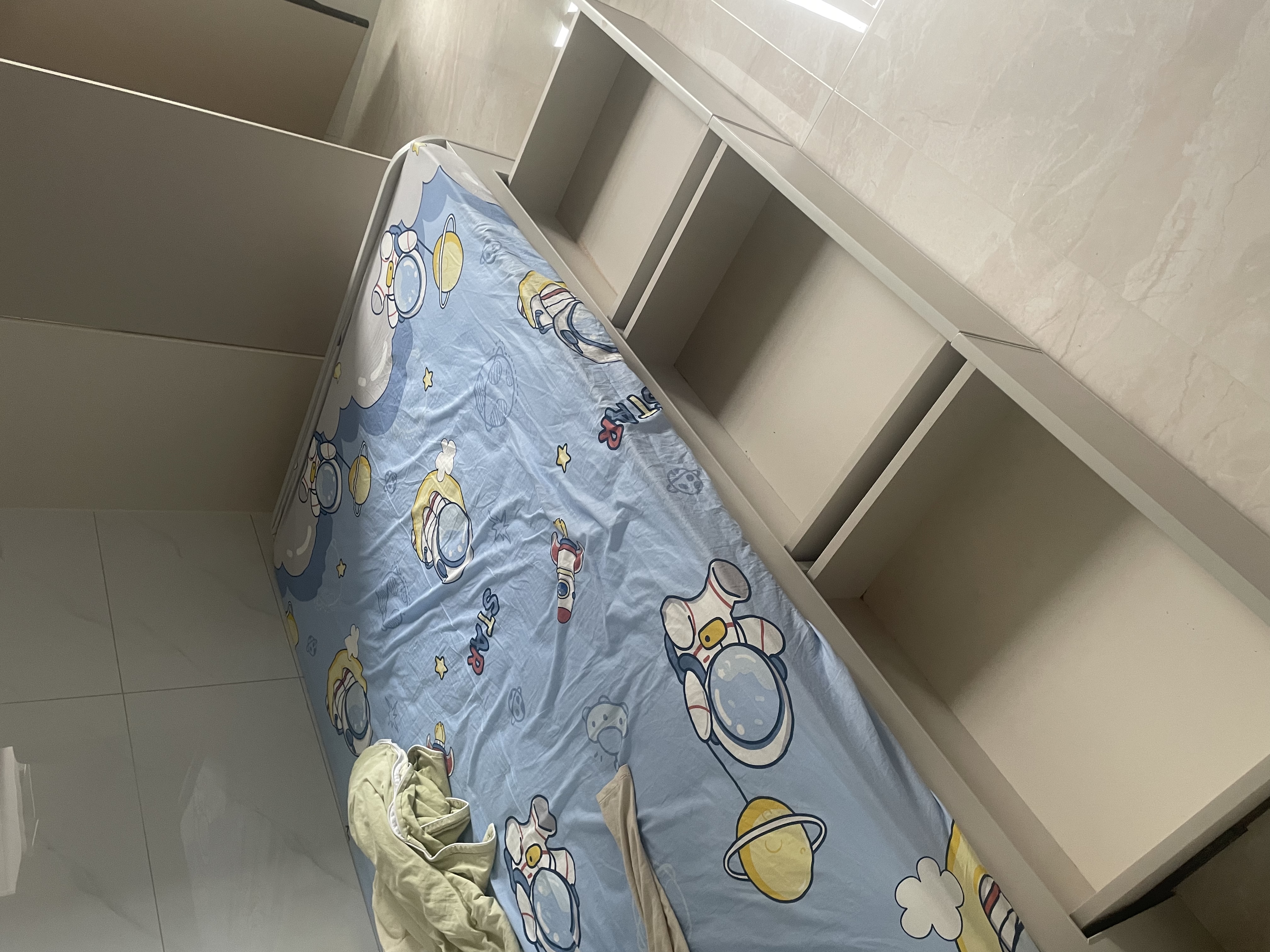 猫薄荷 100%纯棉床笠单件 40支全棉床罩床套防滑床单床垫套席梦思保护套 L海洋之星 【单件床笠】 120cm*200cm 实拍图