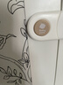 babycare儿童安全锁抽屉宝宝安全门锁扣多功能冰箱锁柜旋转对开型-卡塔白 实拍图