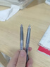 uni三菱 UM-153耐水速记中性笔1.0mm 签字笔书写顺滑 双珠水笔 黑色 5支装 实拍图