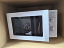 美的（Midea）【价保618】微波炉经典双旋钮家用小型20L平板式易清洁便捷高效速热杀菌除味随机发货2026新款M202 实拍图