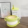 COOKSS婴儿辅食碗恒温注水碗PPSU内胆儿童保温碗宝宝吸盘碗研磨碗餐具 实拍图