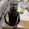 【送杯套】大容量加厚玻璃杯子便携杯茶水分离带杯套泡茶水杯 透明 1000ml吨吨桶 1只装 实拍图