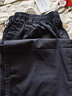 泽荃（zequan）春秋薄款纯棉直筒男士松紧腰大码宽松工装裤户外休闲裤多口袋长裤 K226烟灰色 XXL【适合体重165-185斤】 实拍图