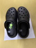 卡骆驰（CROCS）（crocs）经典泡芙Clog男女沙滩洞洞鞋凉拖鞋 207521-001 37 实拍图