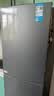 美的（Midea）「一级能效风冷无霜」186升两门冰箱小户型家用省电双门双系统不串味 钛钢灰MR-196W国家补贴 晒单实拍图