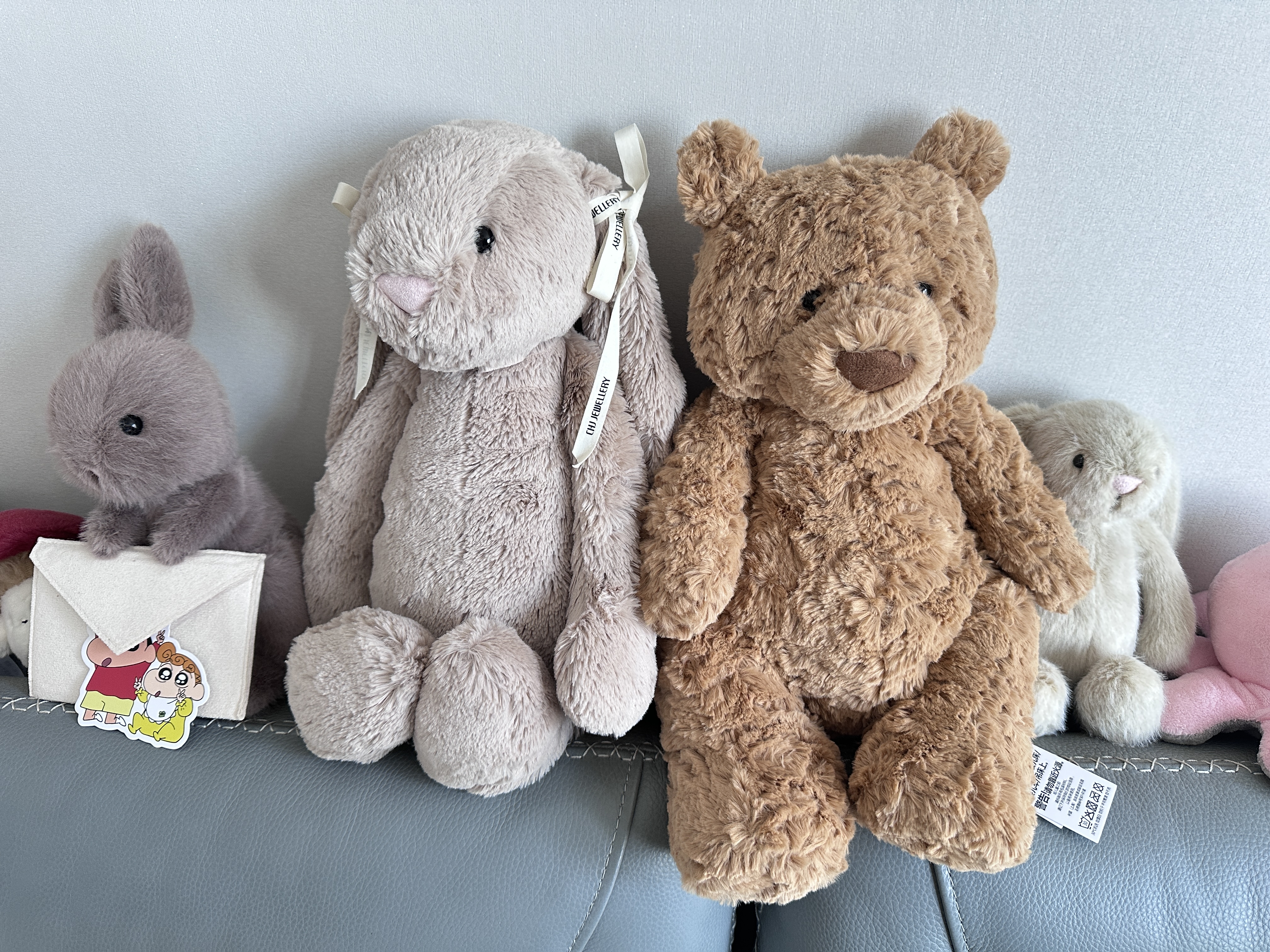 Jellycat巴塞罗熊动物毛绒玩偶儿童安抚公仔小熊潮玩送礼生日礼物 巴塞罗熊 Large 实拍图