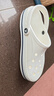 卡骆驰（CROCS）贝雅卡骆班洞洞鞋|205089 白/深蓝-126   40 (250mm)   实拍图