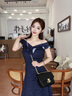CinvaiKrose官方店小c&k包包女包2026新款斜挎包菱格链条包女生日礼物送女友 黑色Black【小号】送女友老婆女生走心 实拍图