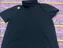 迪桑特（DESCENTE）DESCENTE迪桑特TRAINING系列男士吸湿速干D-TOUGH短袖POLO衫新品 BK-黑色 2XL (185/104A) 实拍图