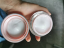 贝亲（Pigeon）婴儿冰感面霜 夏季清爽水凝面霜（桃叶精华）50g*2 组合装 实拍图